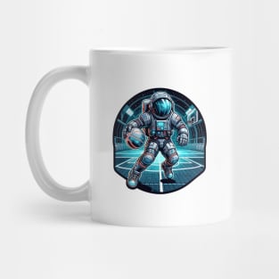 Space Slam Dunk - Astronaut Basketball Player Mug